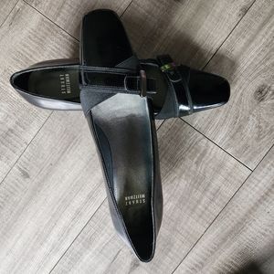 Stuart Weitzman shoes size 9 woman leather kitten heel